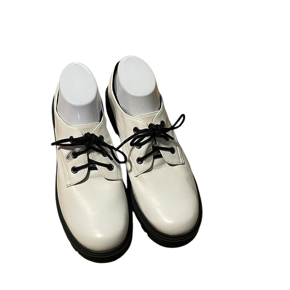 Seychelles White Oxford, Semi Platform, Size 8.5, EUC - Picture 2 of 6
